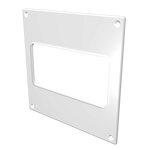 Placa perete tub rectangular, 60x204 mm